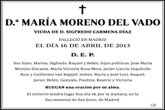 María Moreno del Vado
